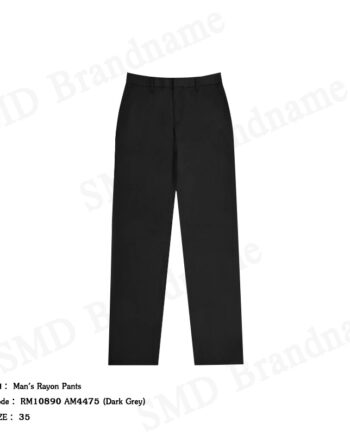 Arrow กางเกงสแล็คผู้ชาย ขายาว ทำงาน รุ่น Man's Rayon Pants Code: RM10890 AM4475 (Dark Grey)