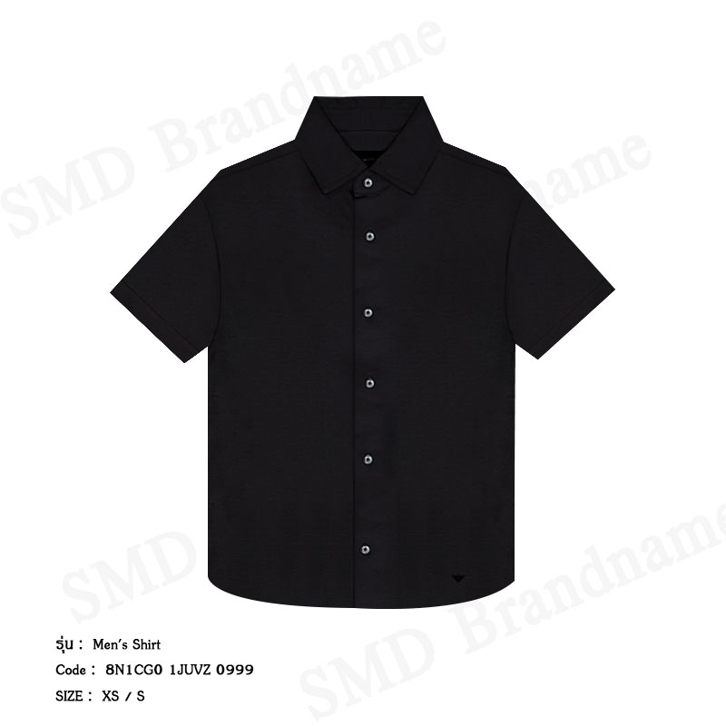 Emporio Armani เสื้อเชิ้ตแขนสั้นผู้ชาย รุ่น Men's Shirt Code: 8N1CG0 1JUVZ 0999