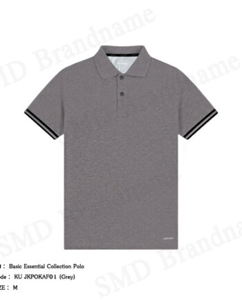 Jockey เสื้อโปโลผู้ชาย รุ่น Basic Essential Collection Polo Code:  KU JKPOKAF01 (Grey)