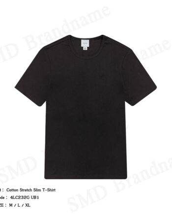 Calvin Klein เสื้อยืดคอกลมผู้ชาย รุ่น Cotton Stretch Slim T-Shirt Code: 4LC232G UB1