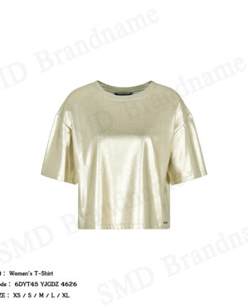 Armani Exchange เสื้อครอปผู้หญิง รุ่น Women's T-Shirt Code: 6DYT45 YJGDZ 4626