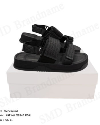 Emporio Armani รองเท้าแตะรัดส้นผู้ชาย รุ่น Man's Samdal Code: X4P141 XR343 K001