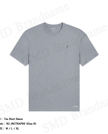 Jockey เสื้อยืดคอกลมผู้ชาย รุ่น Tee Short Sleeve Code: KU JKCTKAF02 (Grey 0)