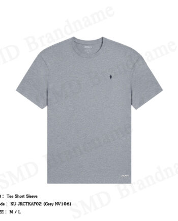Jockey เสื้อยืดคอกลมผู้ชาย รุ่น Tee Short Sleeve Code: KU JKCTKAF02 (Grey NV106)