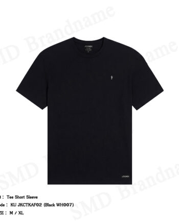 Jockey เสื้อยืดคอกลมผู้ชาย รุ่น Tee Short Sleeve Code: KU JKCTKAF02 (Black WH007)