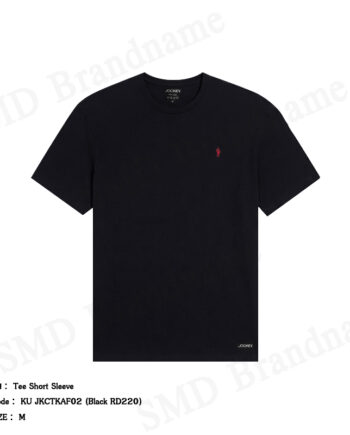 Jockey เสื้อยืดคอกลมผู้ชาย รุ่น Tee Short Sleeve Code: KU JKCTKAF02 (Black RD220)