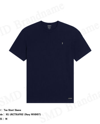 Jockey เสื้อยืดคอกลมผู้ชาย รุ่น Tee Short Sleeve Code: KU JKCTKAF02 (Navy WH007)