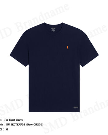 Jockey เสื้อยืดคอกลมผู้ชาย รุ่น Tee Short Sleeve Code: KU JKCTKAF02 (Navy OR236)