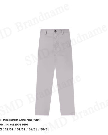 John Henry กางเกงขายาวผู้ชาย รุ่น Men's Stretch Chino Pants (Grey) Code: JH S424MPTSM09