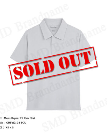 Calvin Klein เสื้อโปโลผู้ชาย รุ่น Men's Regular Fit Polo Shirt Code: GMF5K103 PCU