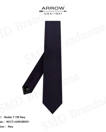 Arrow เนคไทผู้ชาย รุ่น Necktie 7 CM Navy Code: MCCT149W3BSNV