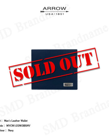 Arrow กระเป๋าสตางค์ รุ่น Man's Leather Wallet Code: MYCW123W3BSNV