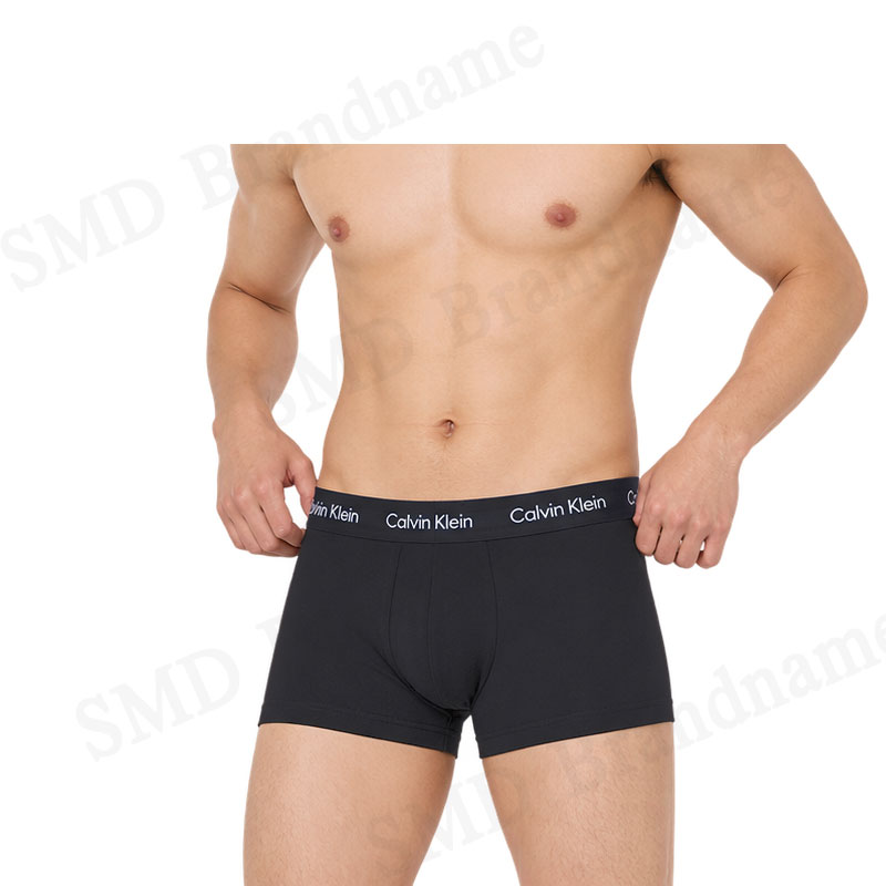 Calvin Klein กางเกงชั้นในผู้ชาย รุ่น Men's Underwear Cotton Stretch Trunks 5 Pack Code: NB2734O 3L7