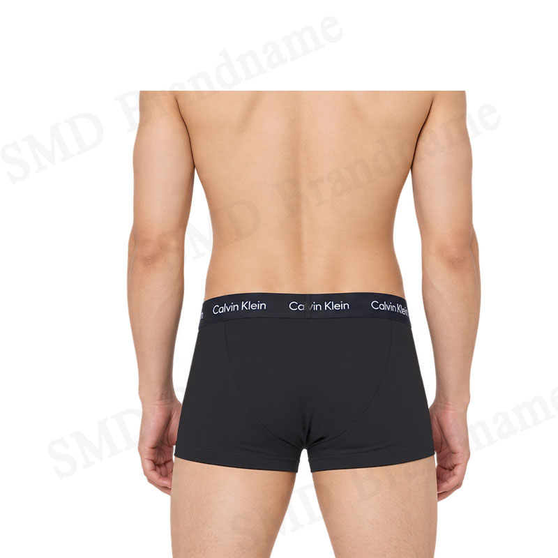Calvin Klein กางเกงชั้นในผู้ชาย รุ่น Men's Underwear Cotton Stretch Trunks 5 Pack Code: NB2734O 3L7