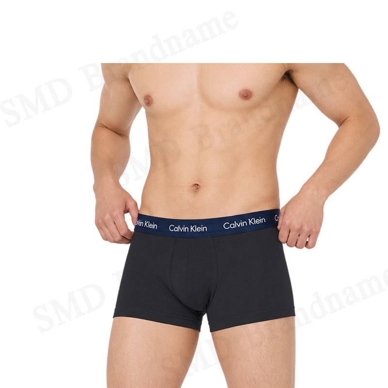 Calvin Klein กางเกงชั้นในผู้ชาย รุ่น Men's Underwear Cotton Stretch Trunks 5 Pack Code: NB2734O 3L7