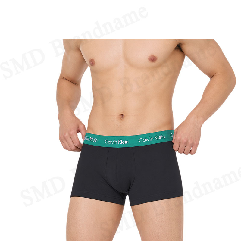 Calvin Klein กางเกงชั้นในผู้ชาย รุ่น Men's Underwear Cotton Stretch Trunks 5 Pack Code: NB2734O 3L7