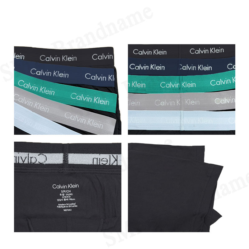 Calvin Klein กางเกงชั้นในผู้ชาย รุ่น Men's Underwear Cotton Stretch Trunks 5 Pack Code: NB2734O 3L7