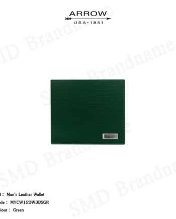 Arrow กระเป๋าสตางค์ รุ่น Man's Leather Wallet Code: MYCW123W3BSGR