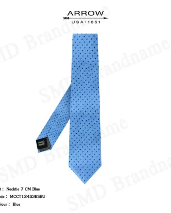 Arrow เนคไทผู้ชาย รุ่น Necktie 7 CM Blue Code: MCCT124S3BSBU
