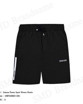 Calvin Klein กางเกงขาสั้นผู้ชาย รุ่น Intense Power Sport Woven Shorts Code: GMF5S803 UB1