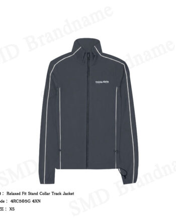 Calvin Klein Jeans เสื้อแจ็คเก็ตผู้ชาย รุ่น Relaxed Fit Stand Collar Track Jacket Code: 4RC505G 4XN