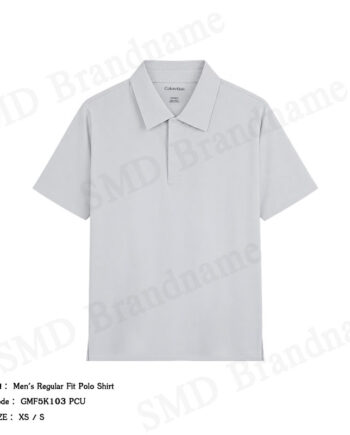 Calvin Klein เสื้อโปโลผู้ชาย รุ่น Men's Regular Fit Polo Shirt Code: GMF5K103 PCU