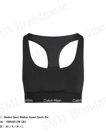 Calvin Klein Jeans สปอร์ตบราผู้หญิง รุ่น Modern Sport Medium Impact Sports Bra Code: GWS5K138 UB1